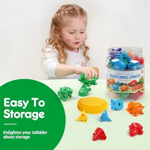 Dinosaur Alphabet Letter Learning Toys for Toddlers 1-5, Preschool Montessori Educational Language Tool, Kids Learning Cards, Toddler ABC Letter Learn Letter, Educational Tool Skill Building,School Education,learn letter,skill building,educational tool