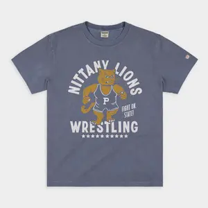 Nittany Lions Wrestling Vintage Heavyweight Tee