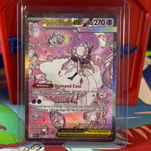 Pokemon Mega Diancie EX 282/217 Ascended Heroes Authentic Collectible Trading Cards