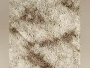 Blanket: Luxe Cuddle Galaxy Oatmeal on Luxe Cuddle Hide Natural