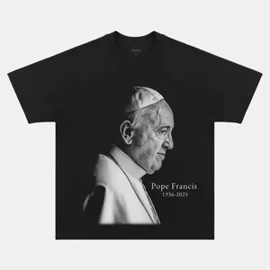 POPE FRANCIS 2025 VINTAGE CLOTHES 5.0, Graphic T-Shirt, Gift for Men, Gift for Women, Crew Neck T-shirt, Trending T-shirt