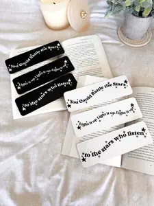 SJM Bookmark Set, ACOTAR, Throne of Glass, Crescent City, To The Stars Who Listen Acotar Map | Bookish Gift, Fantasy Bookmark | Laminated