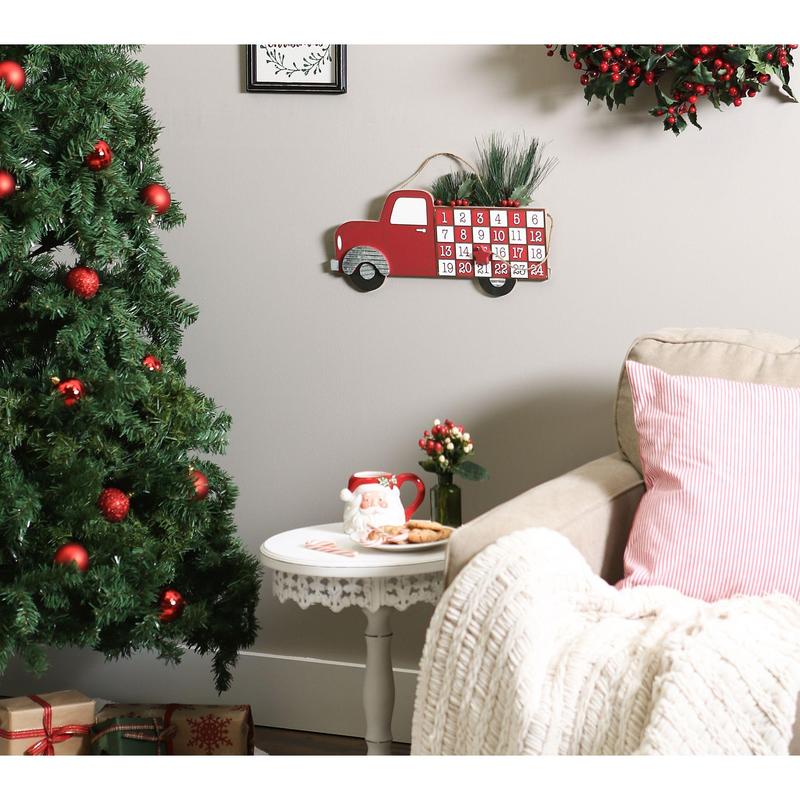 Design Imports Christmas Tree Truck Advent Calendar