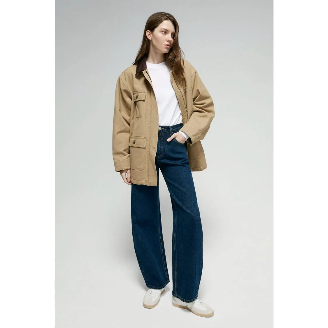 Slope Curve Jeans HJ039