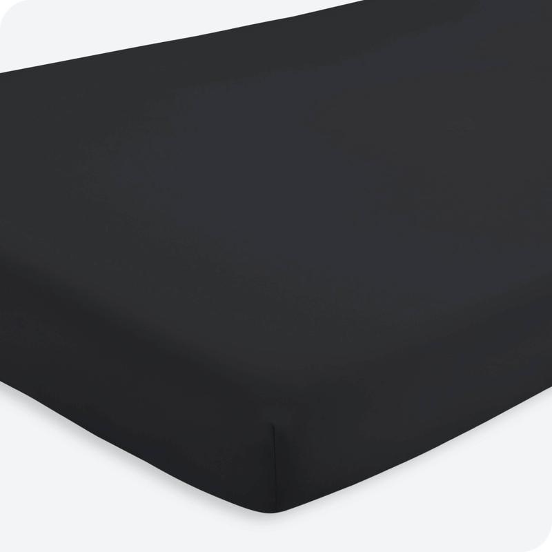 Bare Home Microfiber Crib Fitted Sheet