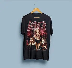 Buffy The Vampire Slayer Band Logo Retro Vintage Unisex Classic T-Shirt BV08