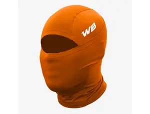 We Ball Sports Compression Thermal Ski Mask - Windproof Full Balaclava, Outdoor Sports Face Mask for Skiing (Burnt Orange)