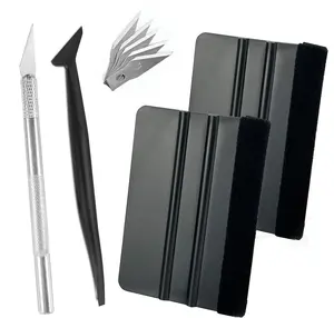 Car Vehicles Glass Protective Film Wrapping Installation Set,Vinyl Wrap Window Tint Film Tool Kit,Precut/Auto Window Tint Kit,Fits for Elantra Sonata Toyota Corolla Camry Hyundai Ford Focus Edge Mazda CRV Accord