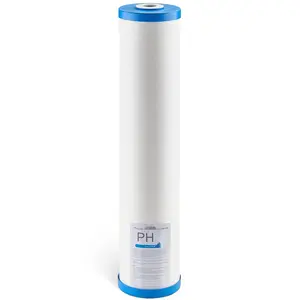 Whole House Water Filter Replacement Cartridge 4.5" X 20" PHO Scale Inhibitor For Home Filtration System, Reduces Sediment, Chlorine Taste And Odor, Scale Prevention, Compatible With Standard 4.5 X 20 Inch Housings