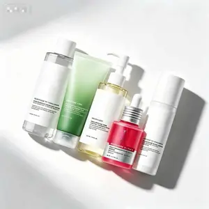 ANUA ZERO-CAST Viral Ultimate Glass Skin Bundle| Salmon PDRN Cream + Niacinamide Serum + Double Cleansing + Heartleaf Toner + Daily Lotion| Daily Korean Skincare Kit Hydrating Calming