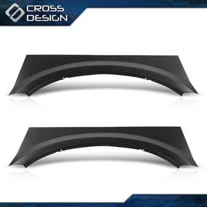 CROSSDESIGN Bed Rear Wheel Arch Repair Patch Panel Pair Fits 99-10 Ford F250 F350 F450 F550