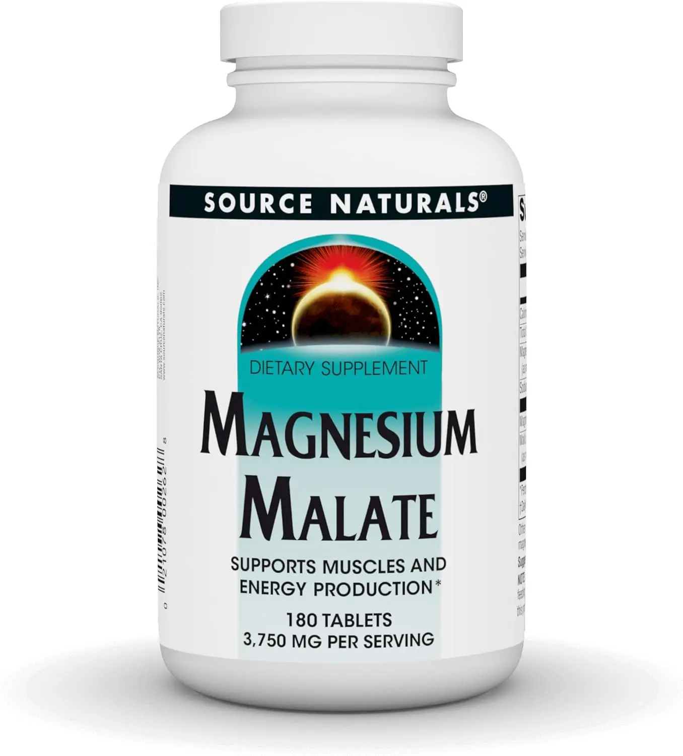 Source Naturals Magnesium Malate 180 Tablets