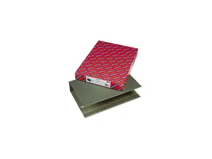 Smead 64379 Three Inch Capacity Box Bottom Hanging File Folders, Legal, Green, 25/Box