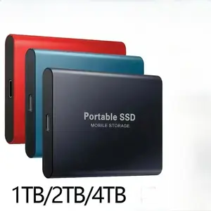 Portable SSD 1TB 2TB High Speed External Hard Drive USB3.1 Type-C Interface Hard Disk Solid State Drive Mass Storage for Laptop