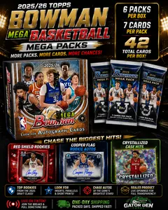 Bowman 2025/26 NBA Trading Cards - Look for Autograph Cards - Official NBA Merchandise