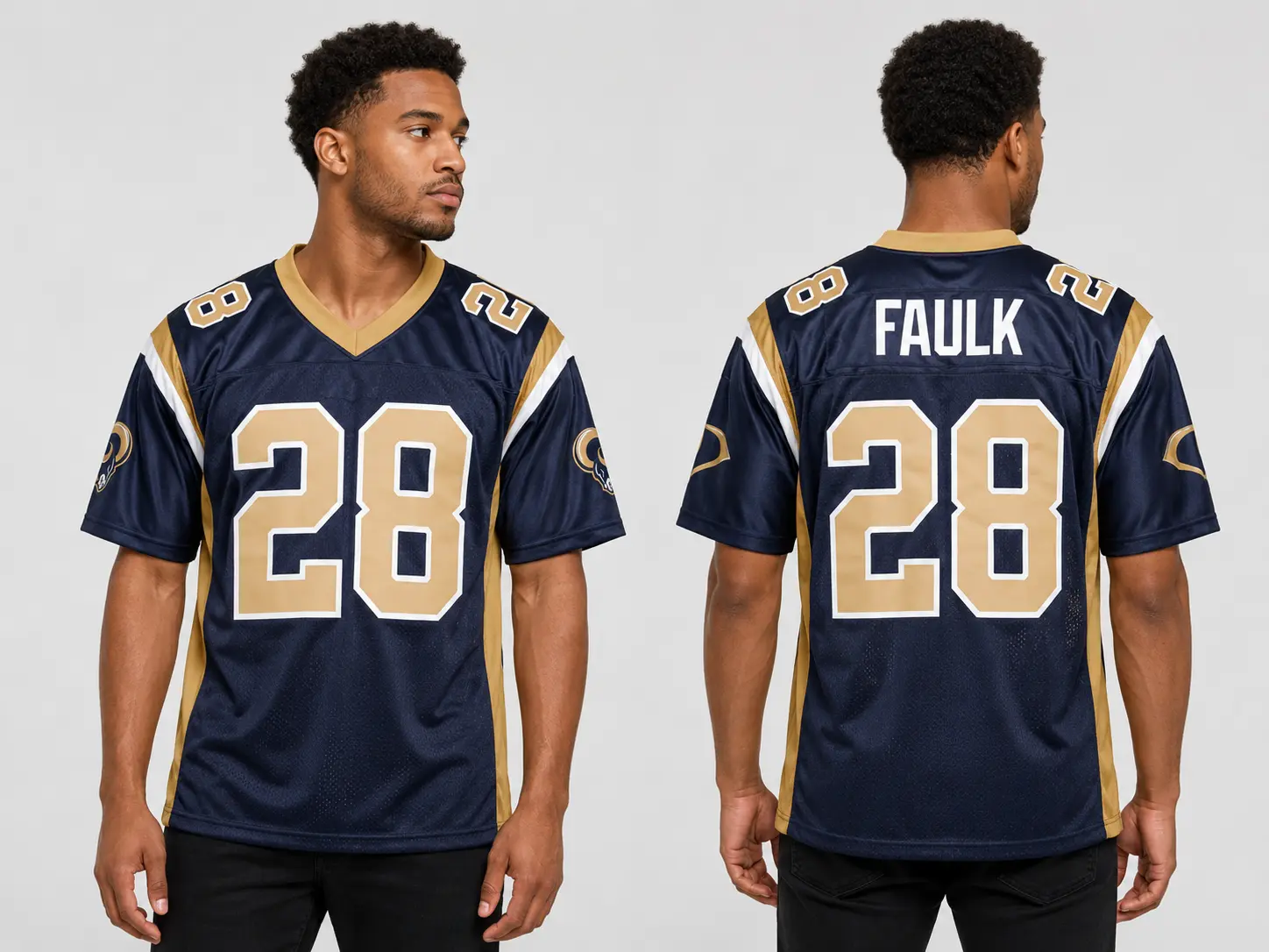 Men's Retro Football Jersey – Vintage Throwback Game Day Shirt, Breathable Athletic Fan Jersey, Classic Sports Apparel