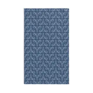 Subtle F*ck Trump Uterus Hand Towel, Feminist Political Home Decor, Women's Bath Towel, Housewarming Gift, Sarcastic Liberal Gift, FDT Towel