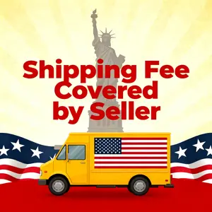 Shippina Fee  covered   by Seller    (Thank you for your support.)