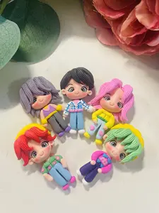 Clay Doll  set    ( 5 pcs)