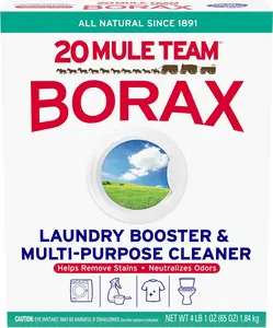 Borax 20 Mule Team Detergent Booster, 65 Oz.