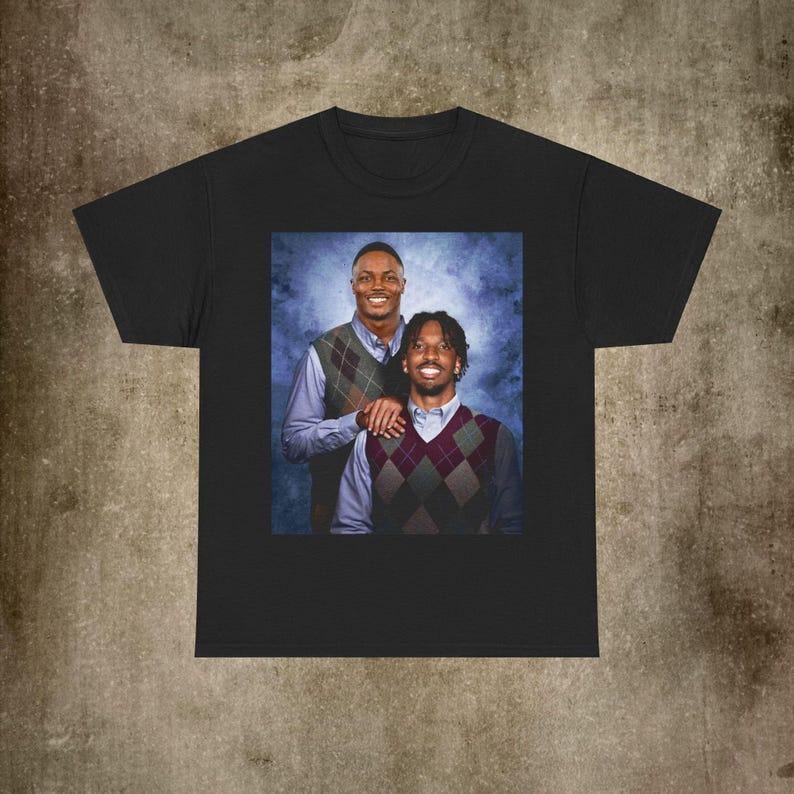 Jayden Daniels Terry McLaurin Washington Football T-Shirt/Sweatshirt, Step Brothers Football Shirt, Commanders Football Shirts, Football Funny Shirt