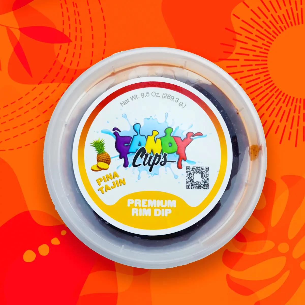 Candy Cups Premium Flavored Rim Dip Pina Tajin 9.3 oz