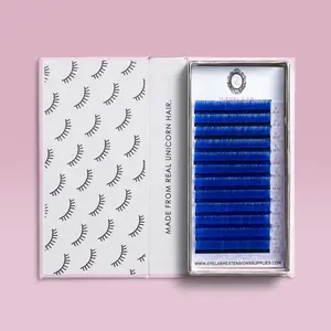 BLUE LASHES (12 ROW)