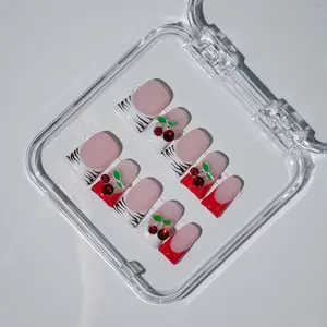 Red and White French Three-Dimensional Diamond Wearing Armor..-43020629B