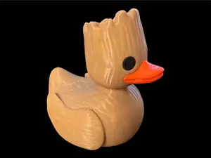 Groot Duck 3D Printed Duck Collectible Plastic Figurine for Jeep Lovers