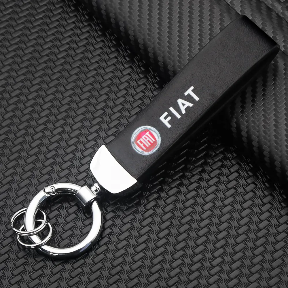 Fiat Car Keychain Set, Durable Design for 500/panda/tipo Models, Easy Carry Accessory, Ideal for All Fiat Vehicles, Ca Prop-65 Compliant
