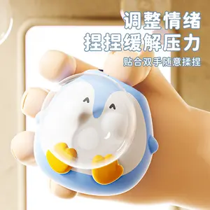 Popular press-and-pop bubble squeezing toy, creative, cute, and funny stress-relief toy figure, hot-selling on desktops