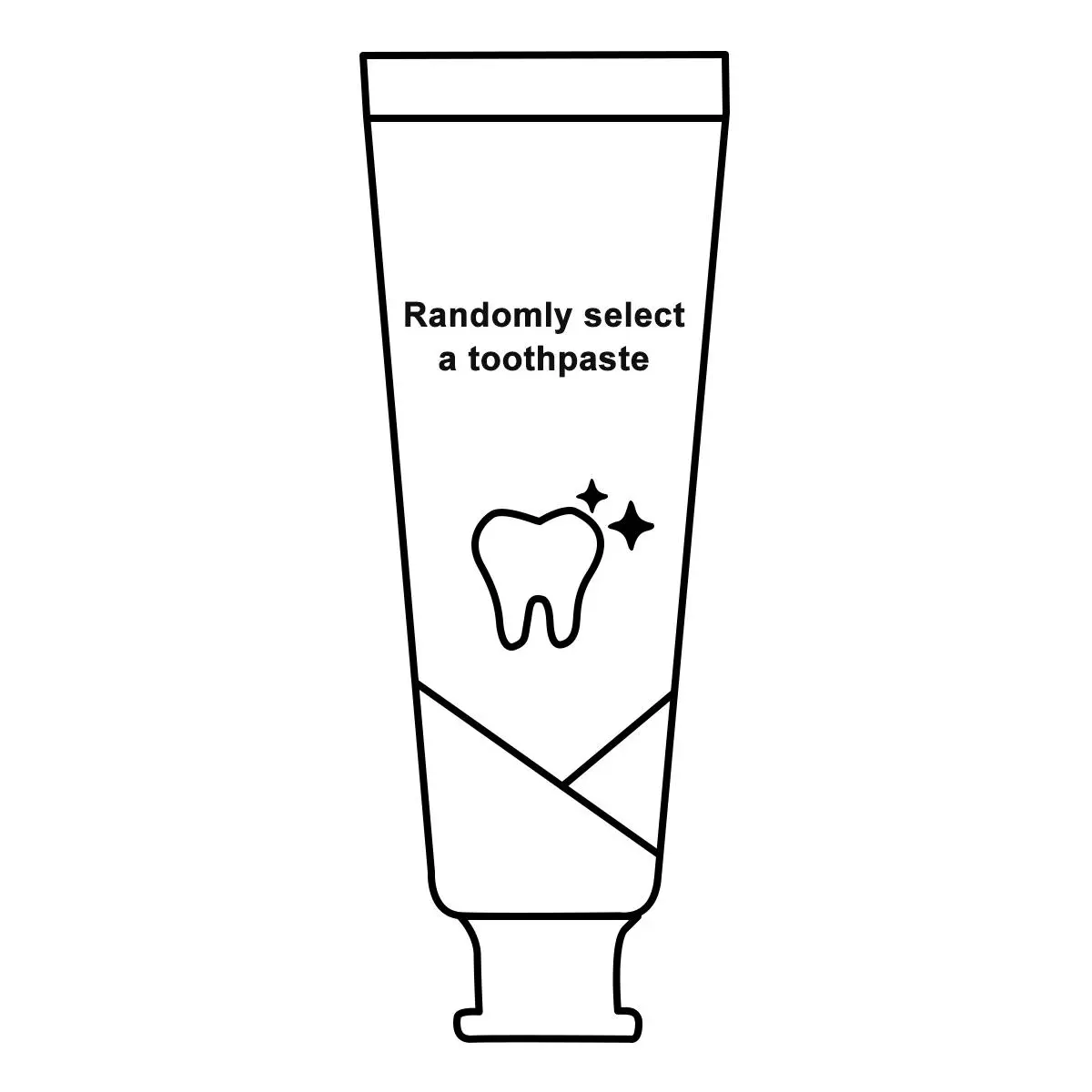 Random toothpaste