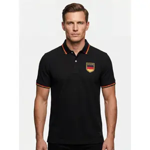 Germany Black Polo Shirt