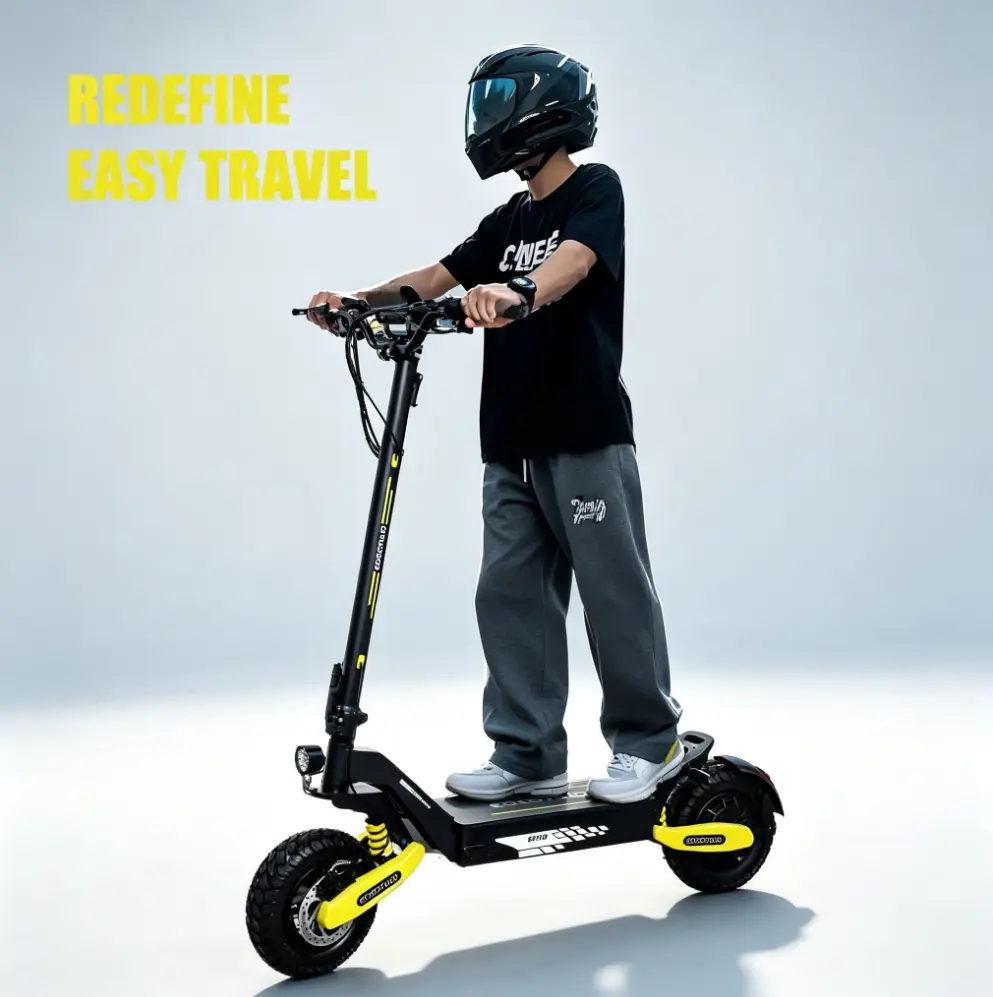 All Terrain Electric Scooter,1200W Violent Motor,30MPH Fast 20/40Miles Range,3 Seconds Folding,330LBs Load Capacity,Dual Shock Absorption,Foldable Off-Road E-Scooter