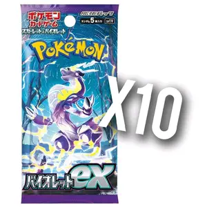 10 Packs - Violet Base Set! (Japanese Pokemon Cards)