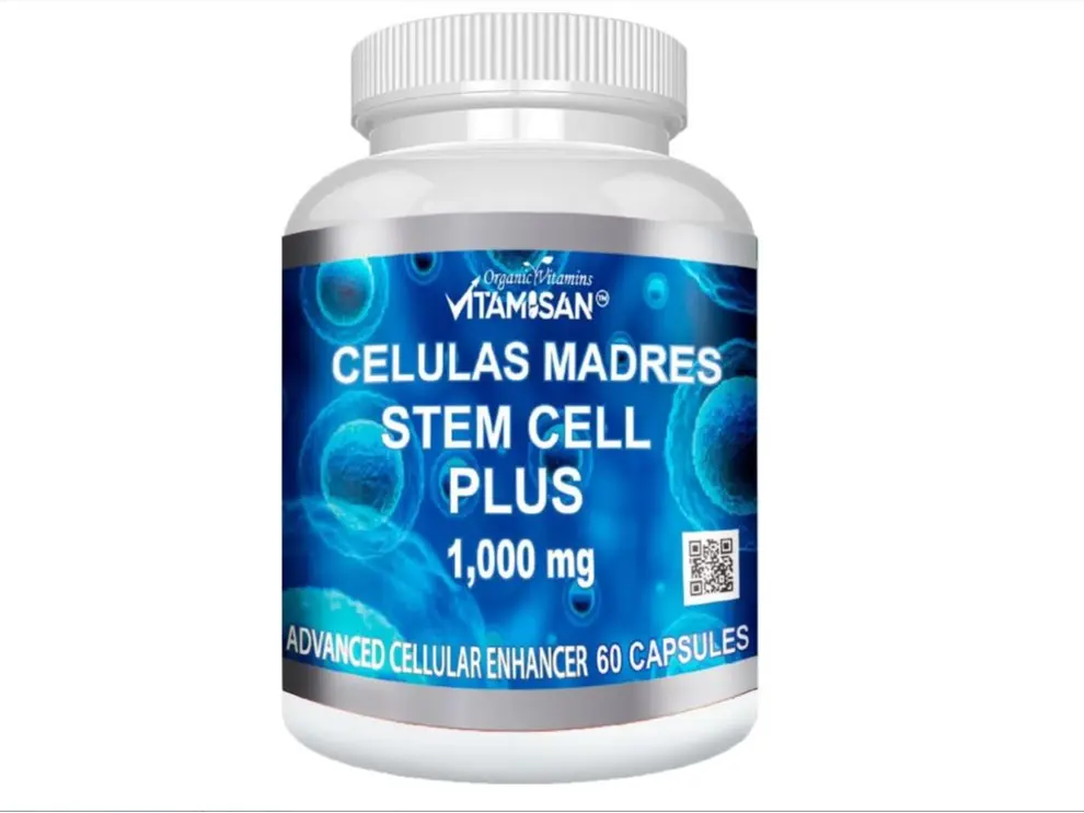 Celulas Madres 60 Capsules Vitamisan 1000 mg Aphanizomenon Flos-aquae Blue Green Algae AFA Stem Natural Cell