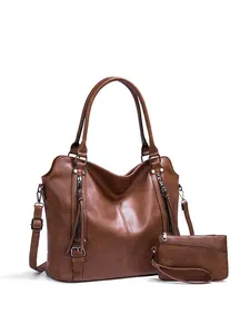 Retro trendy handbag tote bag, fashionable casual versatile one-shoulder handbag, simple one-shoulder commuter bag with soft leather texture, suitable for daily matching, going out stripes and other scenes. Pu Tote Satchel