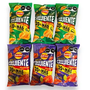 Sabritas Crujiente Chips-6 pack