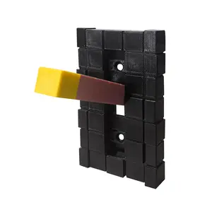 Decorative Switch Cover with Lever Handle, Fun Wall Plate for Kids' Room, Gaming Themed Light Switch Cover