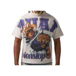 DUAA Nonstop Tiger Tee Grey