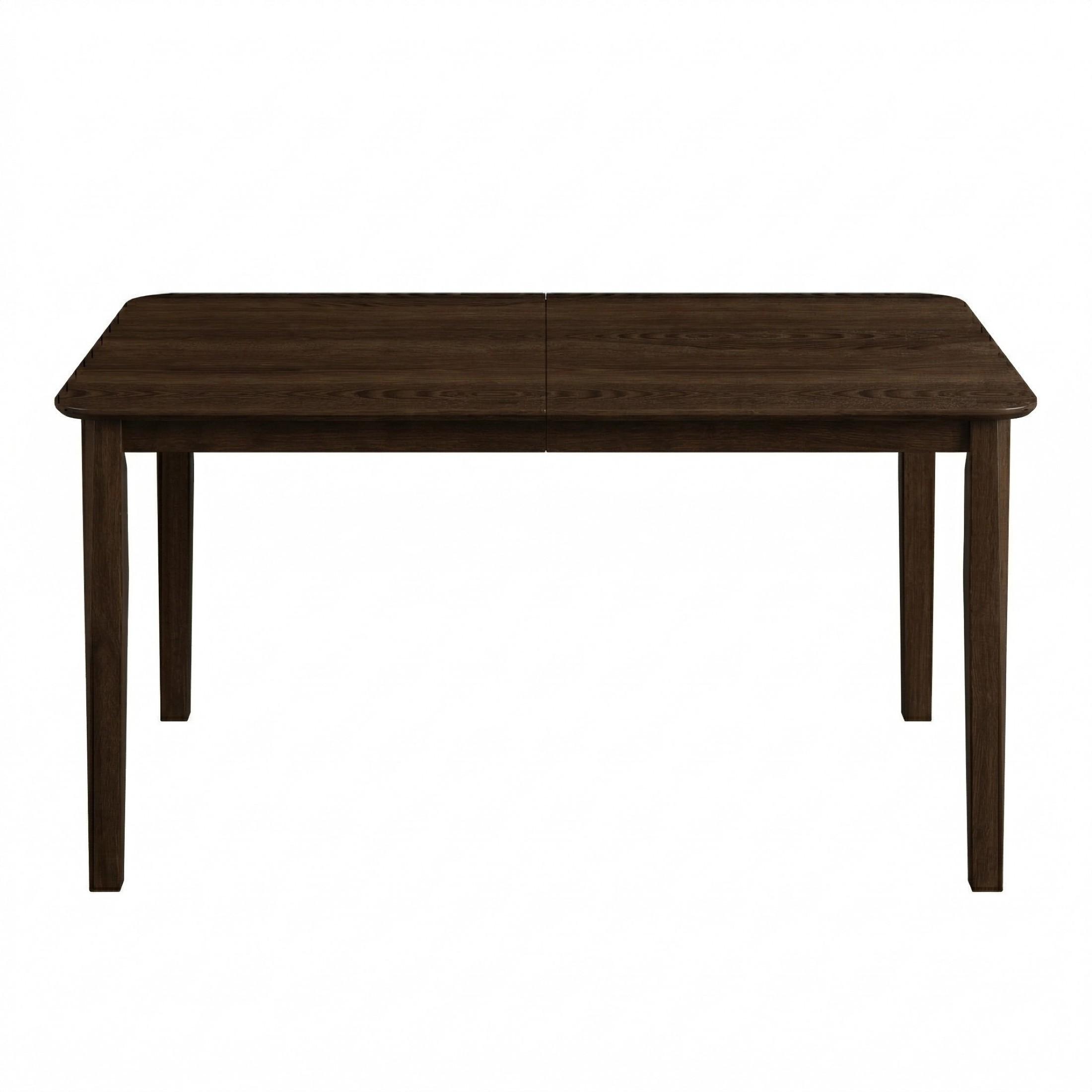 Favorer Vinita 6-Piece Dining Set with Rectangular Table, Cross Back Chairs, and Bench