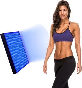 45-watt ultraviolet tanning lamp, with 225 LED beads, creates a bronze tanning effect - portable for home use