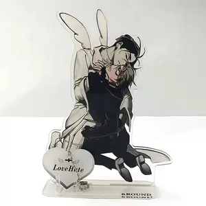 Alien Stage Handmade Keychain Acrylic Anime Backpack Charm, Asymmetrical Design, Casual Style, All Seasons, Random Print