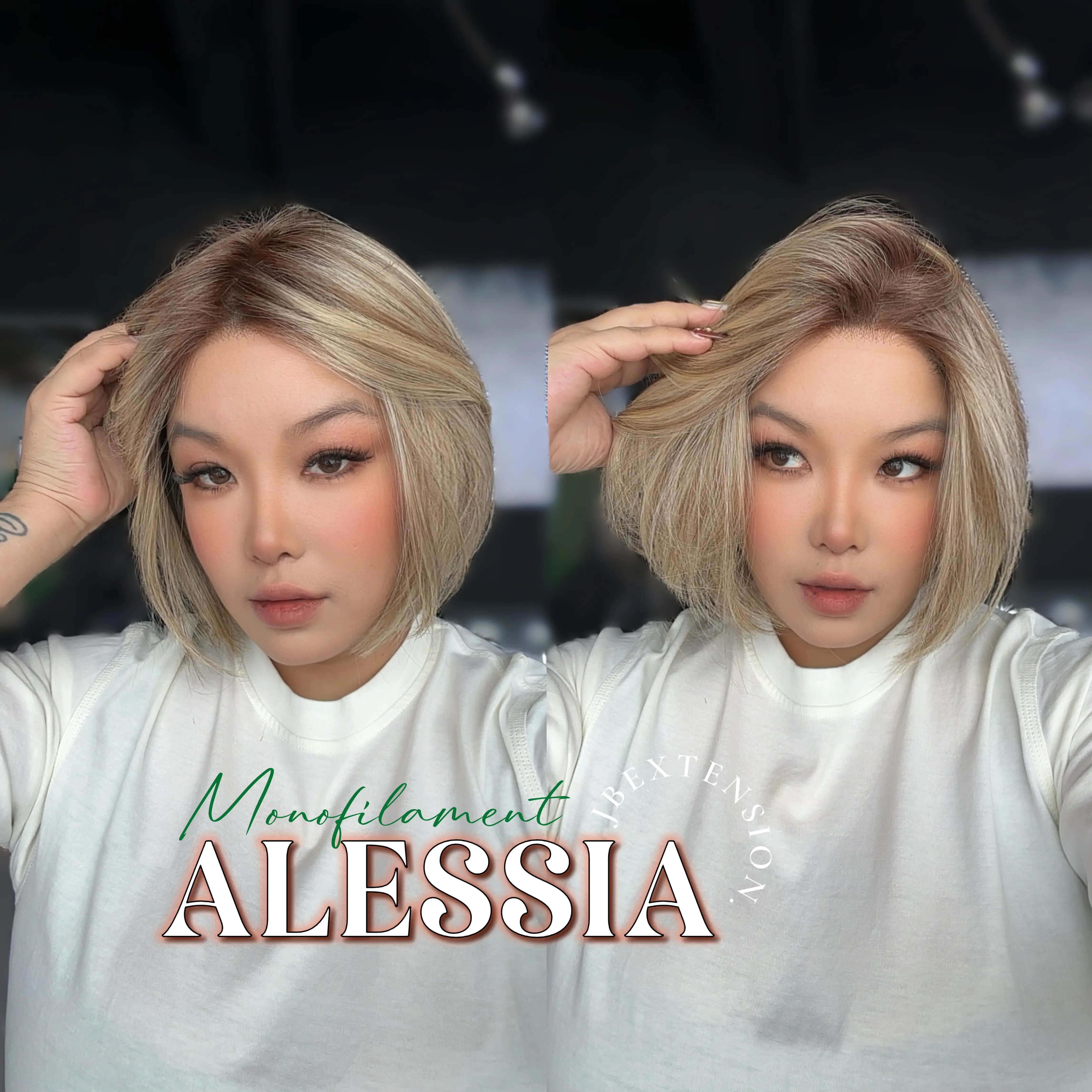 Lightweight Synthetic Wig with Lace Front, Monofilament Top, Hand-Knotted Base Amazon.com : DWY Mono Top Lace Front Synthetic Wigs Futura  main image 4