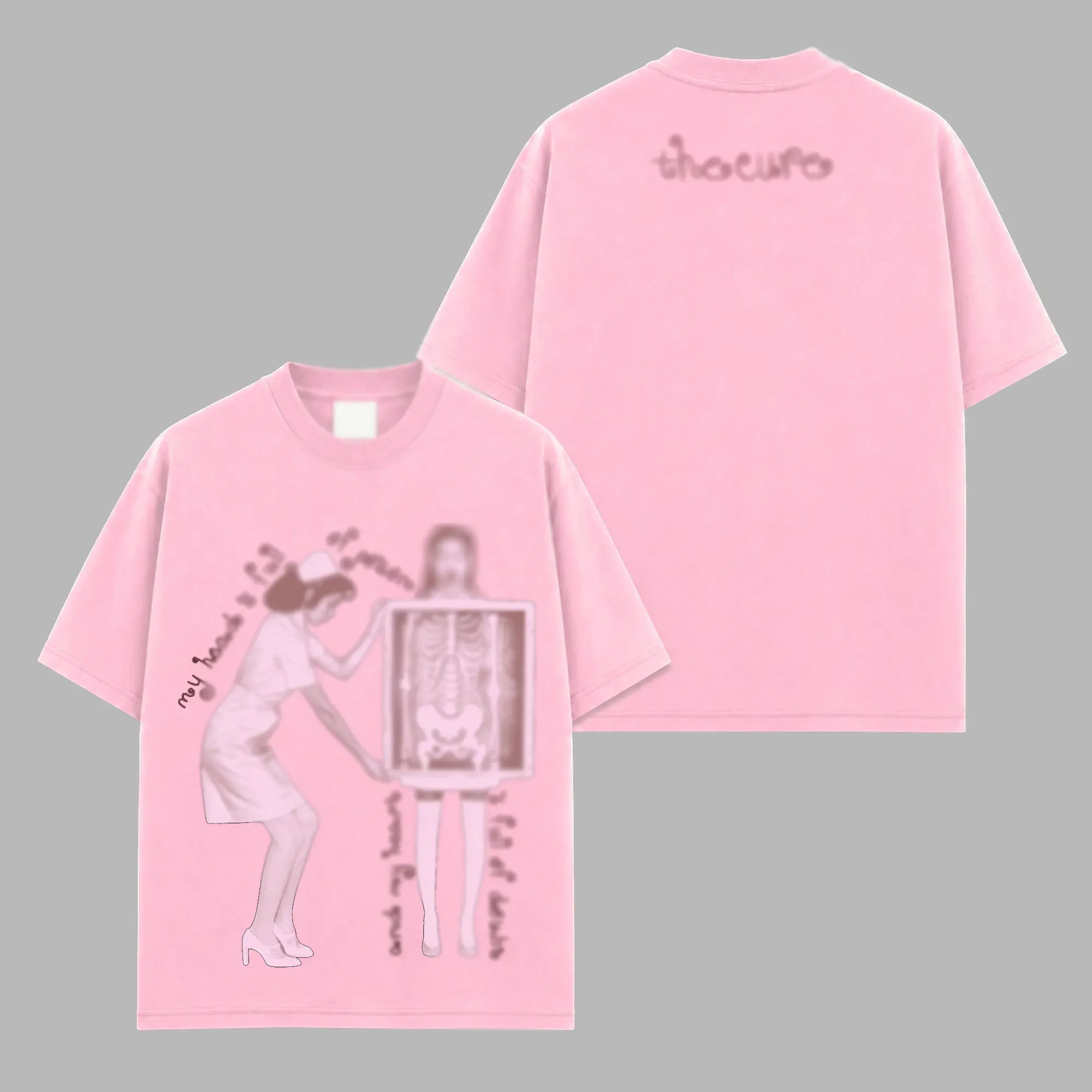 Olivia The Cure Retro Unisex 100% Heavyweight Cotton T-Shirt, Olivia Tour Cotton Music Shirt, Oversized Vintage Tee, Pop Music Merch, Gift for Music Fans, Pop Culture Shirt