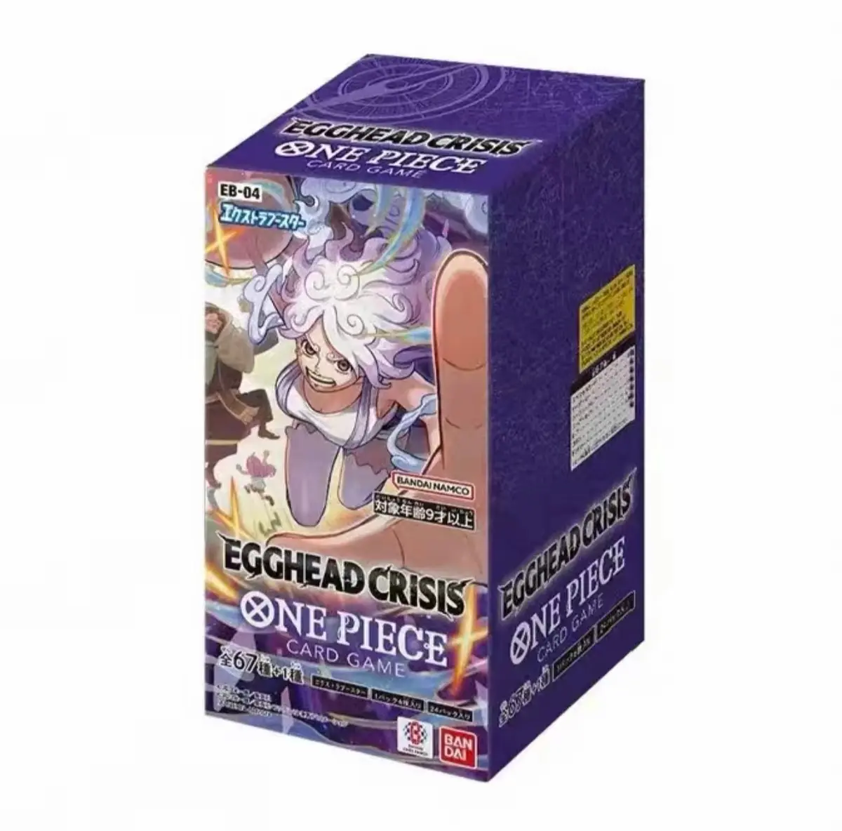 One Piece cards EB-04 Japanese version trading card game  Egg Head Crisis  expansion box with sealed panels - TikTok Shop