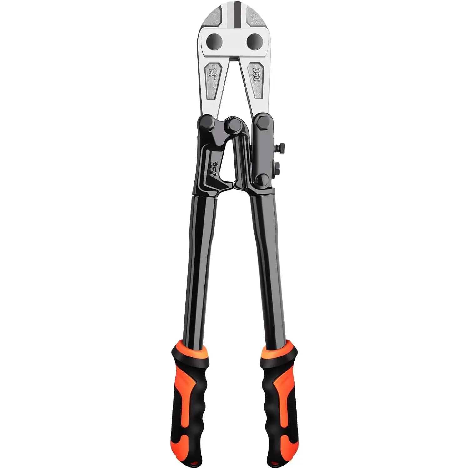 14 Inch Bolt Cutter Heavy Duty Forged T8 Steel Blade Wire Cutters for Chain/Metal/Screw/Rivet/Fence with Rubber Grip Handle