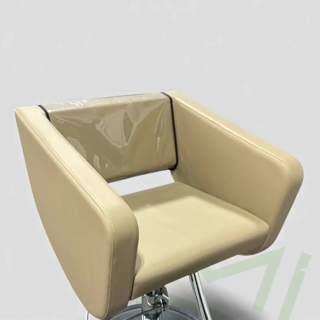 Maysa Snugly Fitted Salon & Barbershop Styling Chair Cover - Solid Cover, Quick On/Off, Fast Clean Swap, Hair Protection, Easy Removal for Cleaning, Velcro Fasten