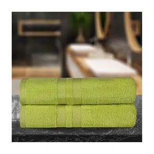 Superior Ultra Soft Cotton Solid 2-Piece Bath S heets