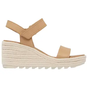 Sorel Cameron Wedge Sandal Honest Beige/ChaIk  1999181-246 Women's